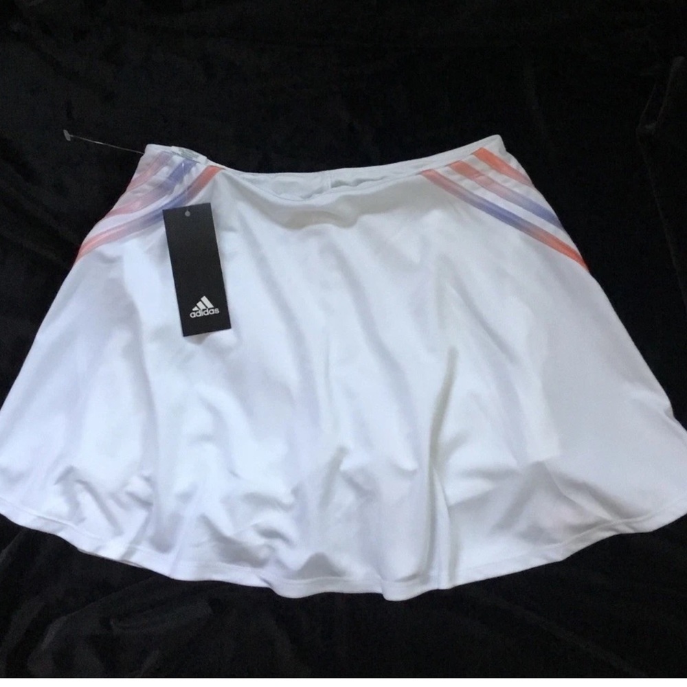 NWT Adidas White Athletic Skort Shorts